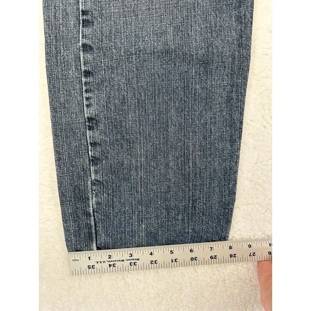 Levis 505 Jeans Men's 34x32 (Fits 35x31) Blue Denim Regular Fit‎ Straight Leg